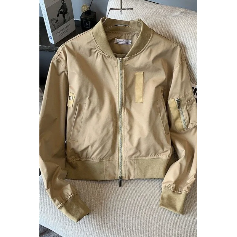 Large Size Casual Short Baseball Short Jacket Loose New Small Jacket Top