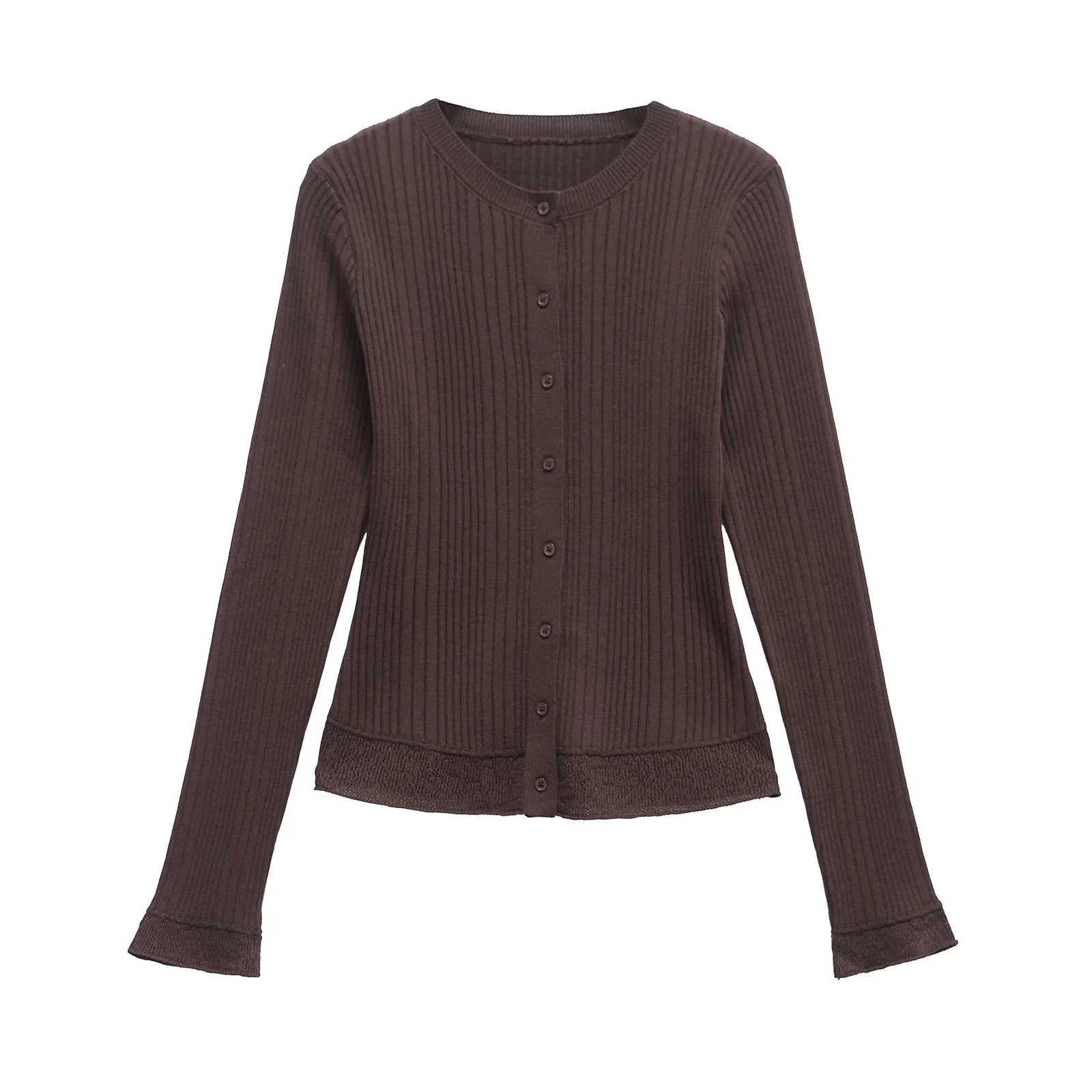 Women Spring Cardigan Women Knitted O-Neck Single Breasted Pullovers Sweaters Outerwears Top Women Clothing 2893023